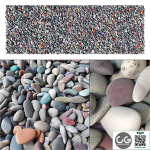 Pebble smooth low n14 / Small smooth pebble No. 14