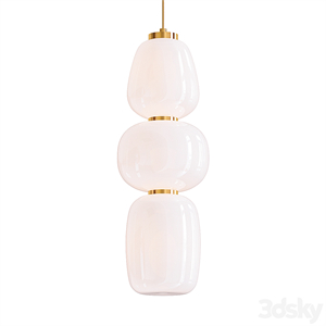 Lampion Triple Stacked Pendant