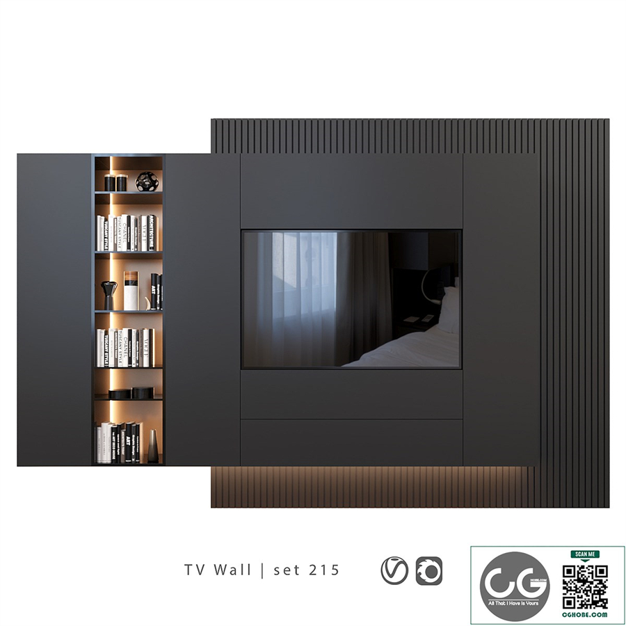 TV Wall | set 215