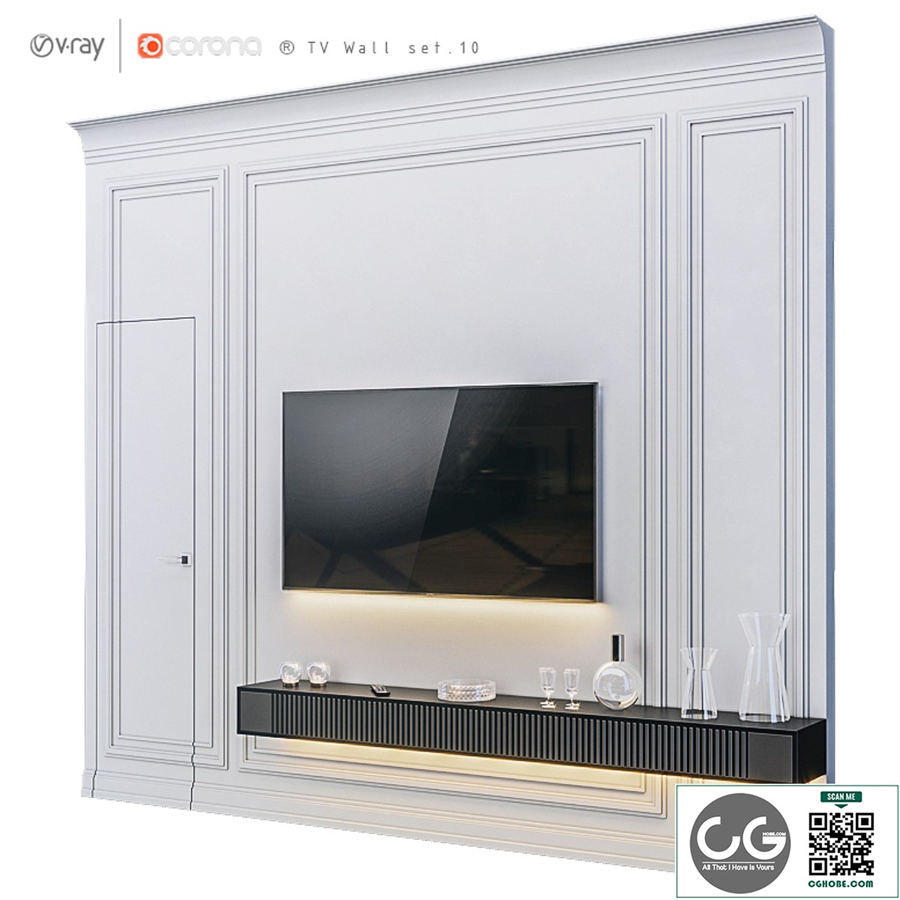 TV Wall set.10