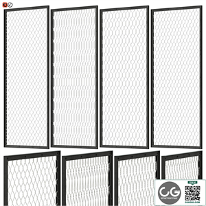 Set of decorative panels in the Loft style 01