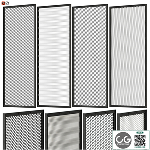 Set of decorative panels in the Loft style 03