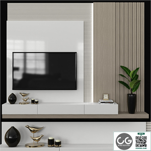 Modern TV Wall set64