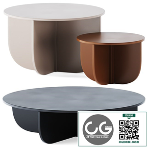 Metal Coffee Tables Mil by La Cividina