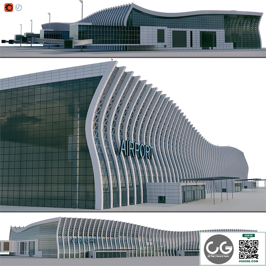 Airport building