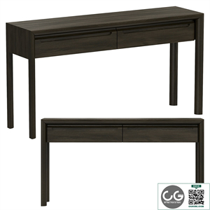 Dantone Home Square Console with 2 Drawers