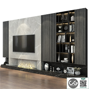 TV Wall set 197