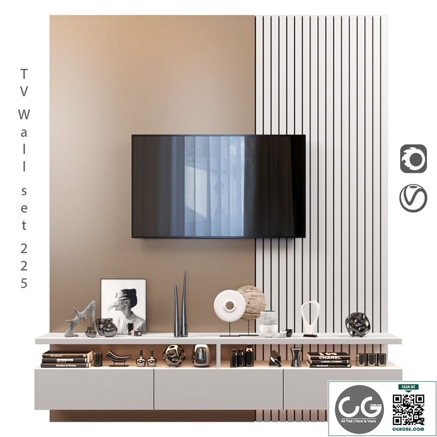 TV Wall | set 225