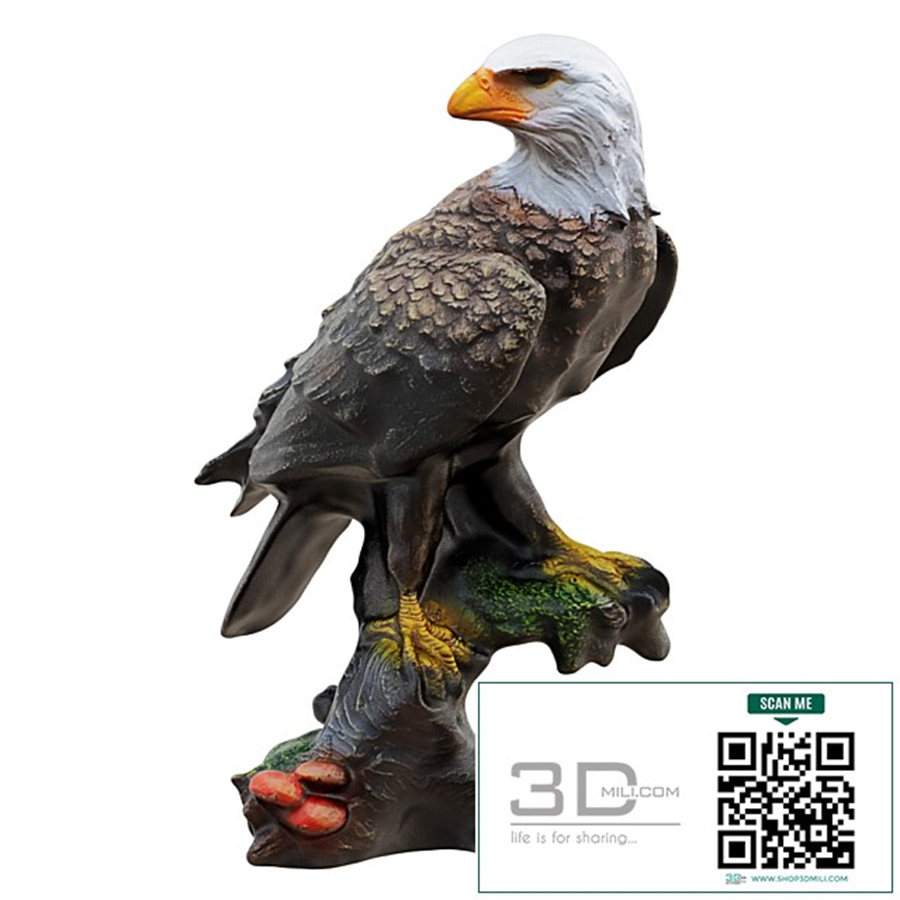 Garden eagle figurine