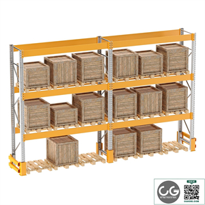 PALLET STORAGE RACK (pallet, box)