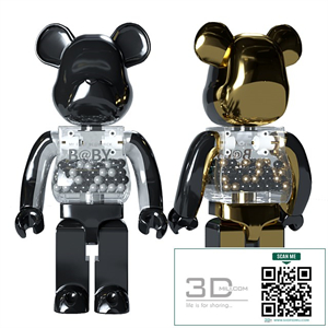 MY FIRST BEARBRICK 1000%