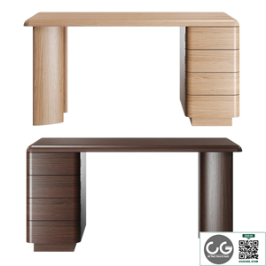 McGuire furniture - Column desk