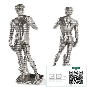 David Michelagnolo sculpture Sliced