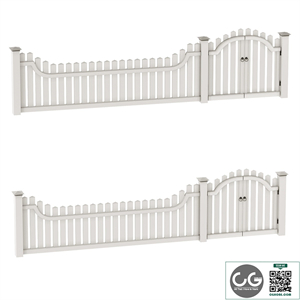 PVC fence