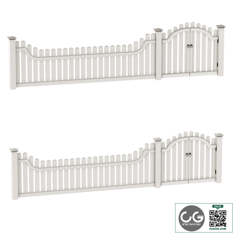 PVC fence
