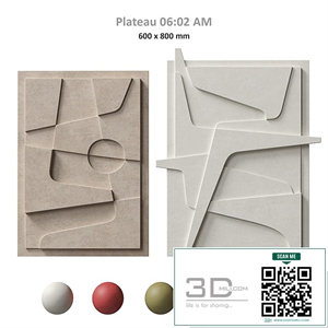Atelier Plateau. Relief set 13