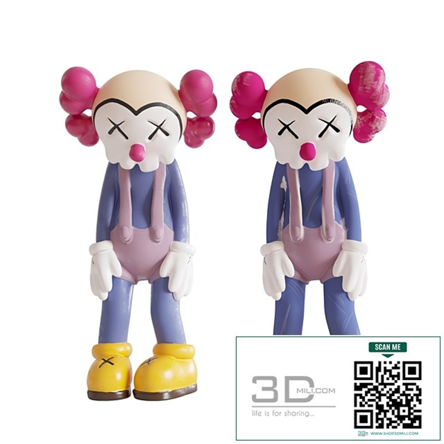 Kaws clown