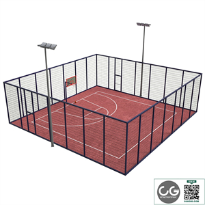 Streetball field
