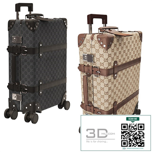Globe-Trotter GG medium suitcase Gucci