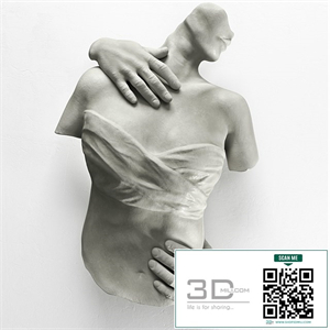 Sconce Sculpture Female Torso