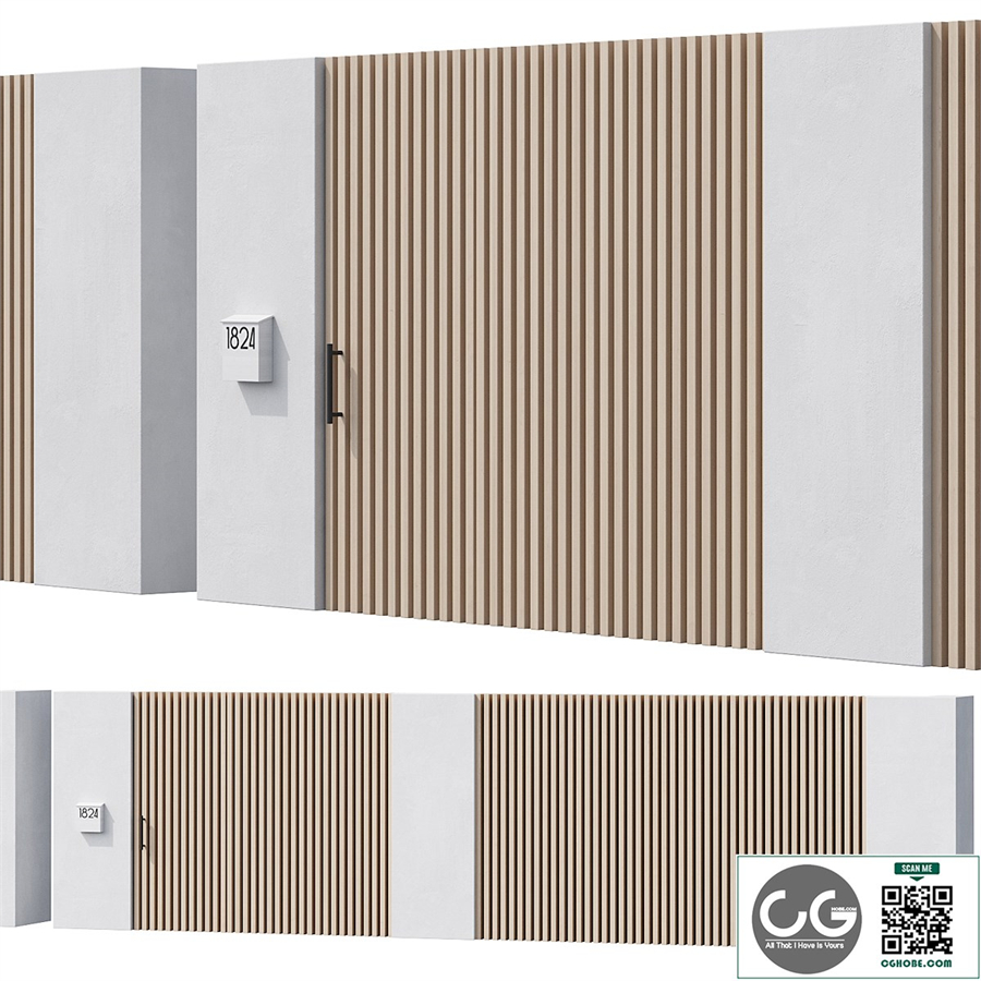 044_Modern Fence 02 00
