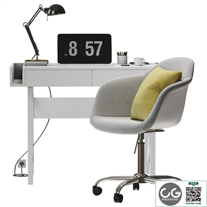 Hunter Gray workplace selseyliving