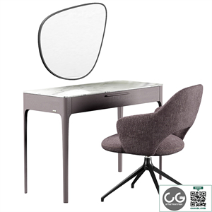 Mara dressing table Roma Furman armchair