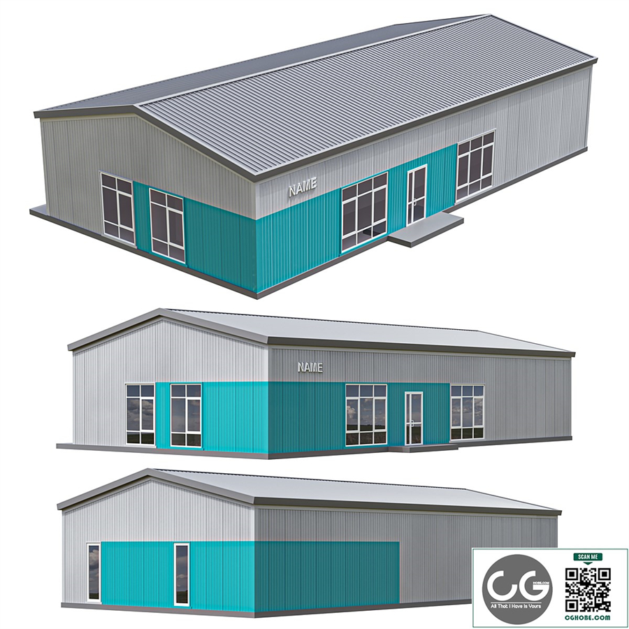 Sandwich panel building