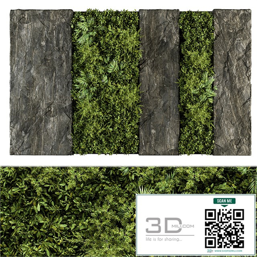 Vertical Garden Wood Frame - Wall Decor 26