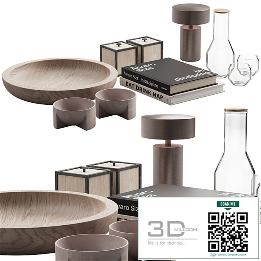 055_Living decor set NATURE ACCESSORIES 02