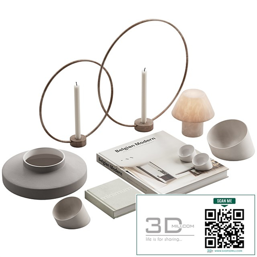 056 Living Decor Set Minimum Neutral Pack 01