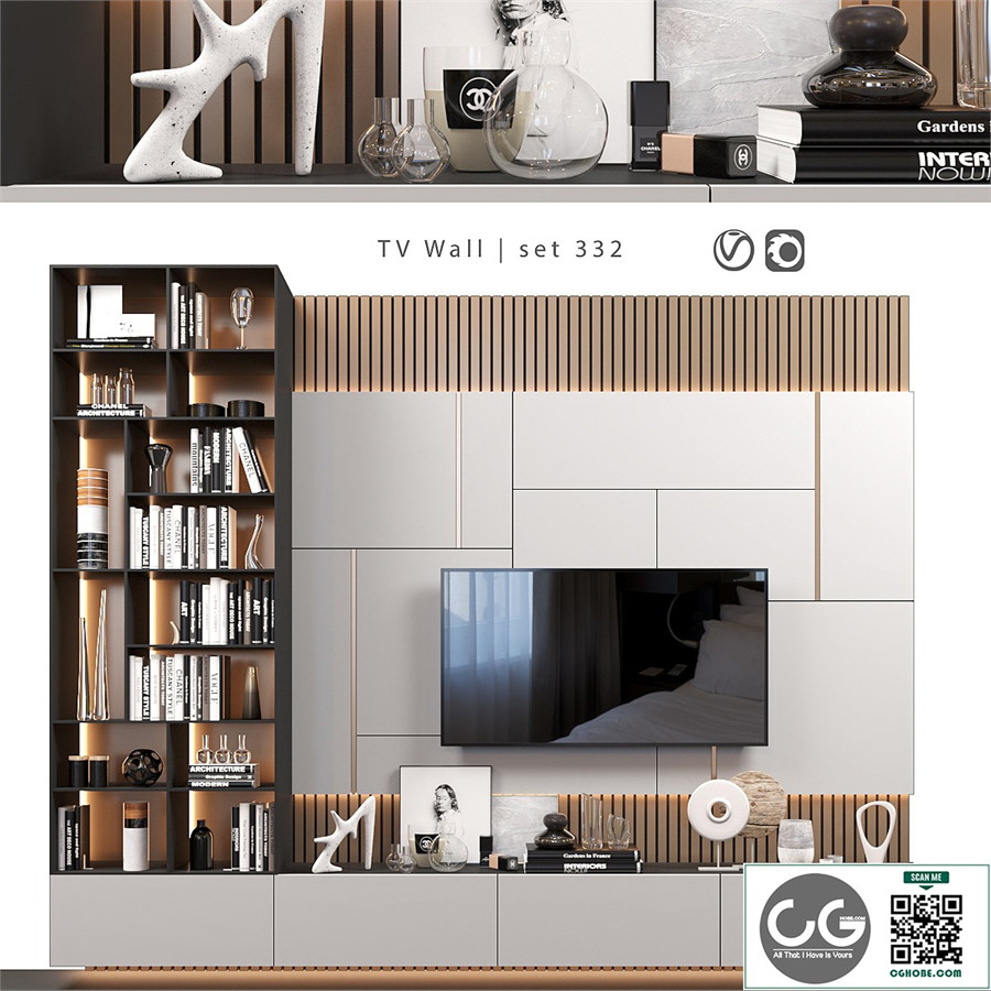 TV Wall | set 332