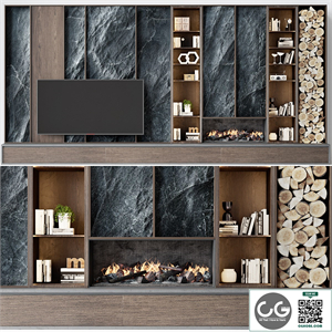 TV wall modern 76