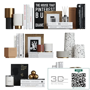 Decor shelf set 15