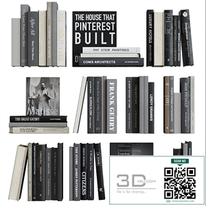 Book decor set 2