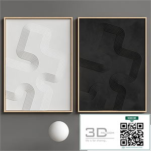 Relief WHITE ART set 2