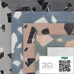 Medley rock terrazzo