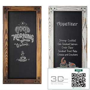 Wood Frame Chalkboard set1