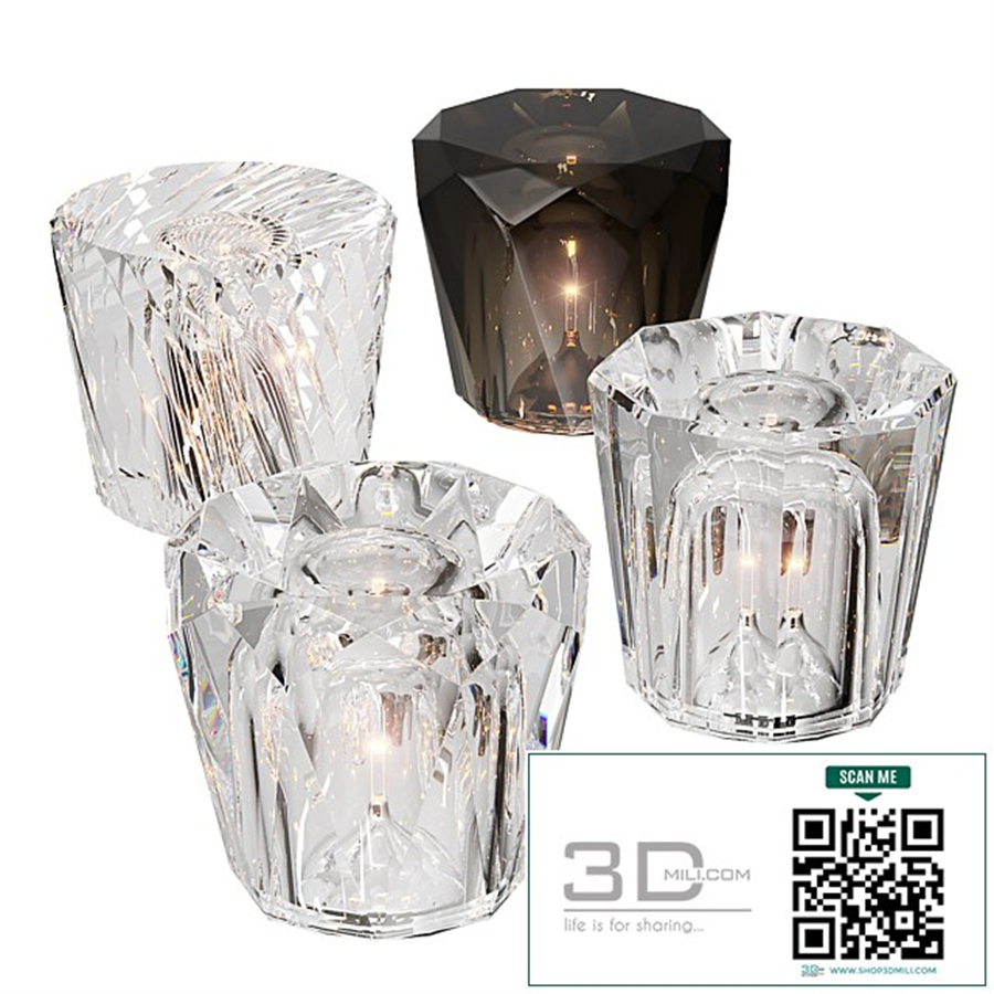 Table lamp Ambientec Xtal
