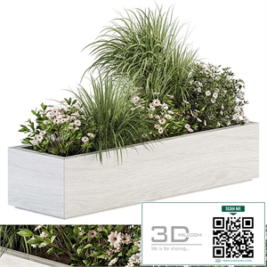 Outdoor Plant Set 290 - Plant Box