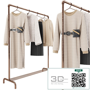 Elegant Woman Clothes Set 03