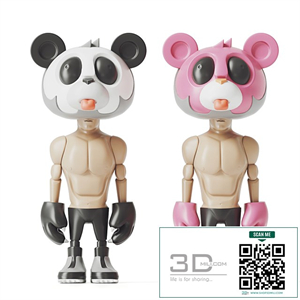 Boxing bear