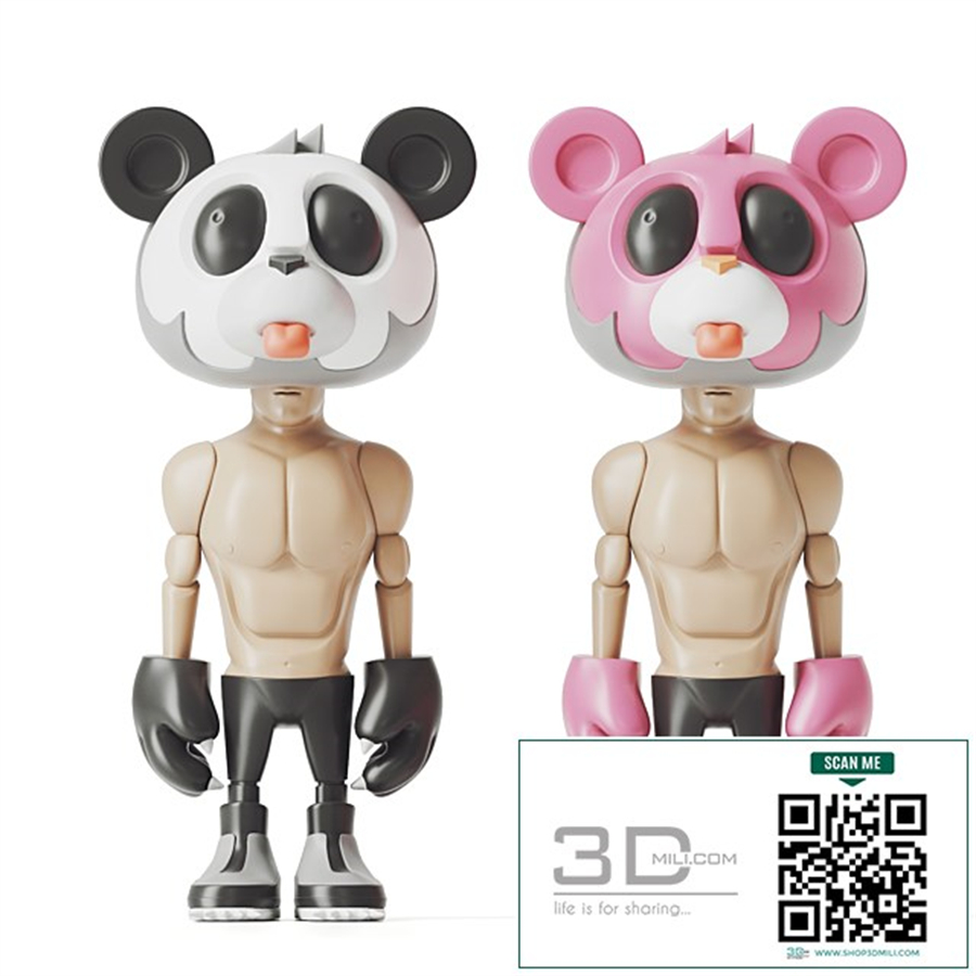 Boxing bear