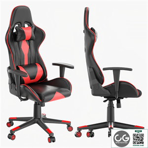 Ergonomic gaming armchair