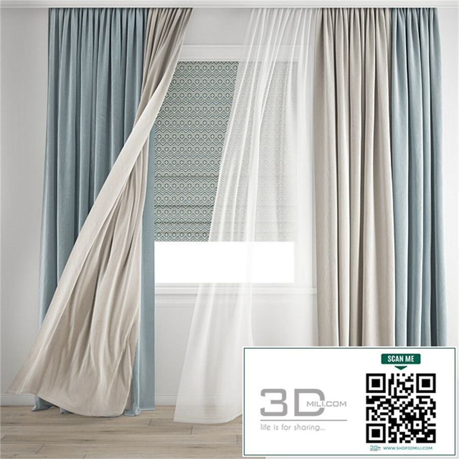 Curtain 346 / Wind blowing effect 9