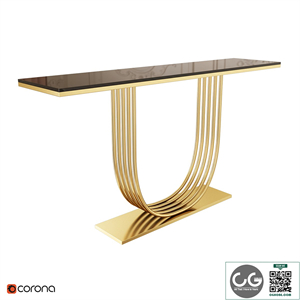Console black 1500 mm
