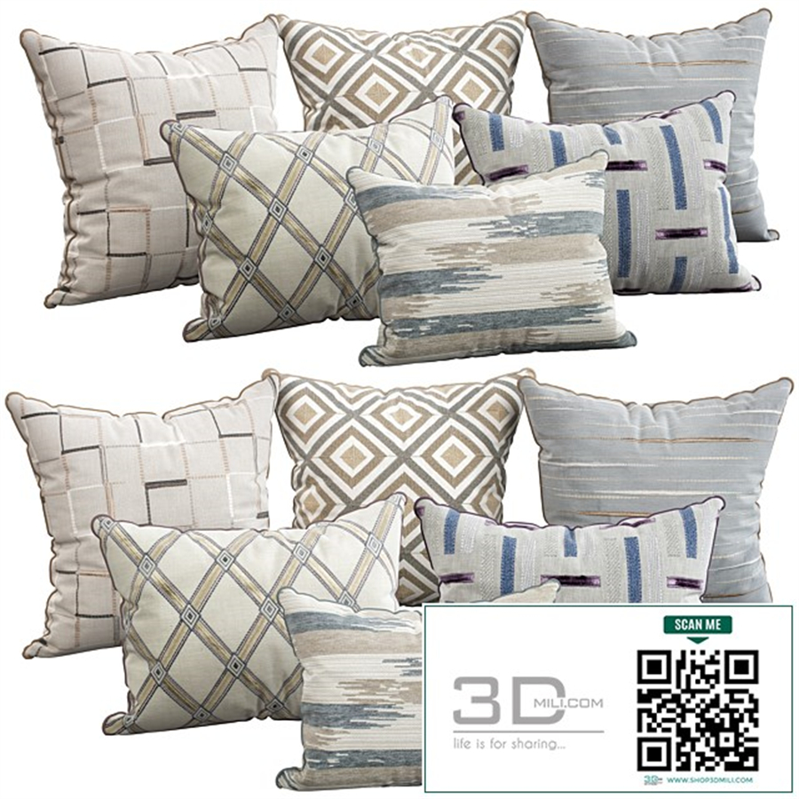 Decorative pillows 104