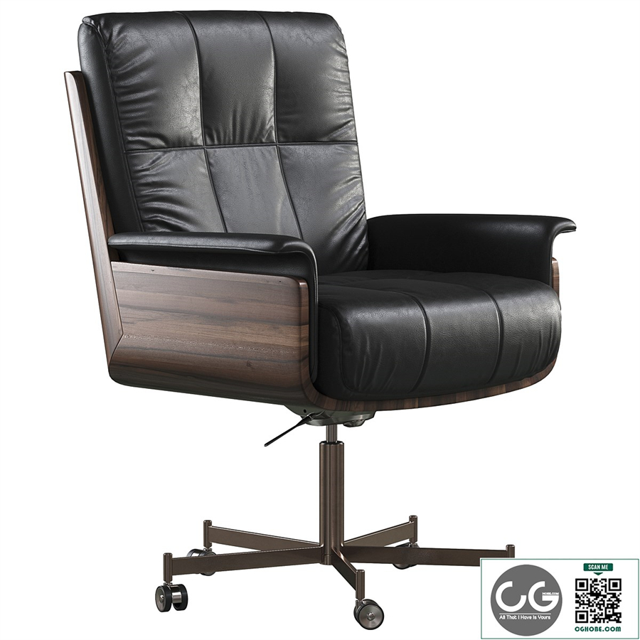 Office chair Minotti Daiki Studio