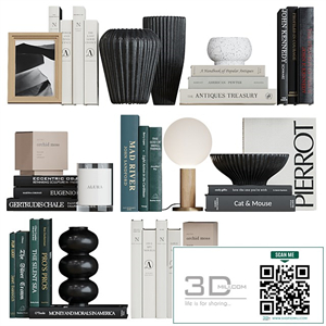 Decor shelf set 16