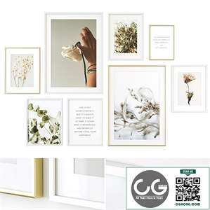 Scandinavian style posters set